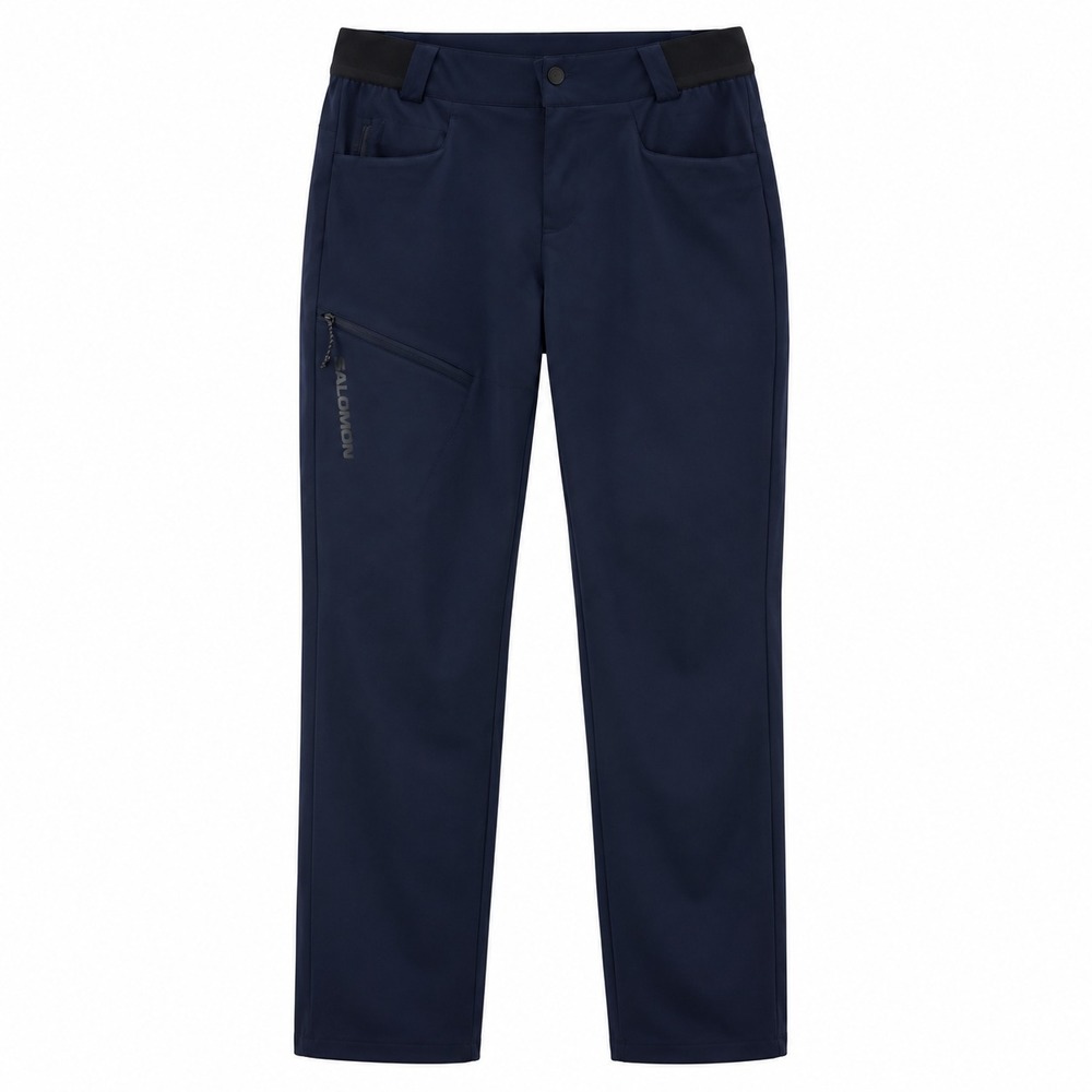 Salomon Wayfarer Pant Mens 36x32 Blue Cargo Performance Hiking Climbing Gorpcore